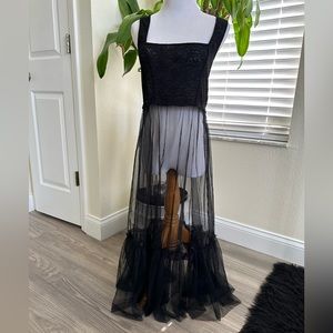 Free People Intimately  - Small - Tutu Long Maxi Shirt
